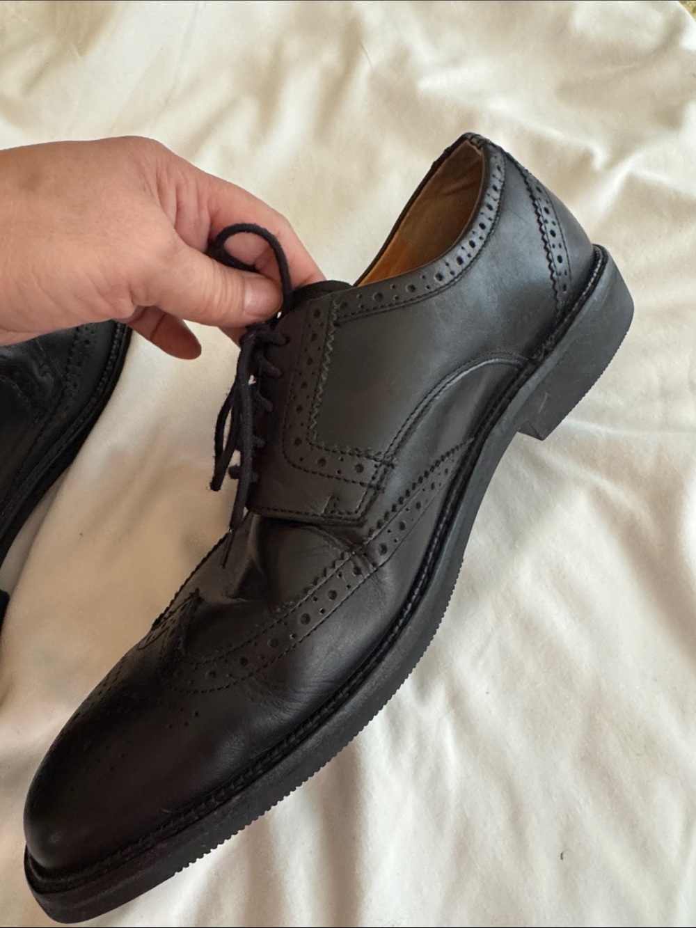 Mephisto Air-Relax Goodyear Welt Men’s Black Leather Oxford Shoes Size 11 1/2 - Picture 11 of 11
